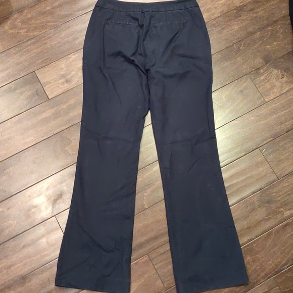 Boden Richmond Flat Front Navy Pants SIZE 8R - Picture 4 of 4
